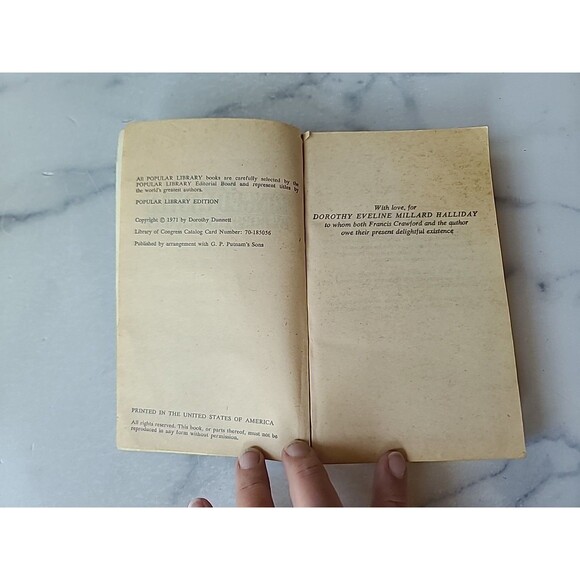 The Ringed Castle By Dorothy Dunnett Paperback - Picture 4 of 10